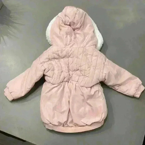 Macy's First Impressions Baby / Toddler Girl Puffer Jacket - Picture 6 of 13